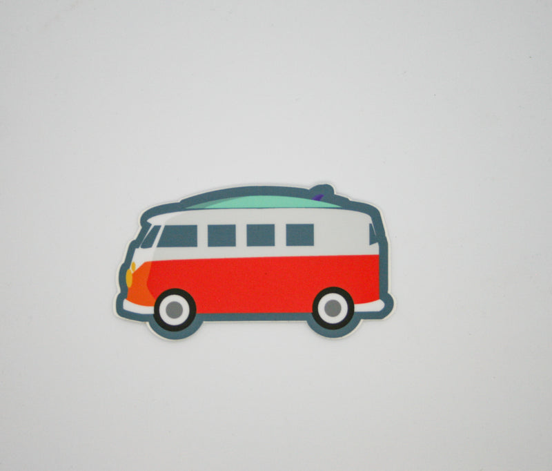 NW Stickers-Surf Van