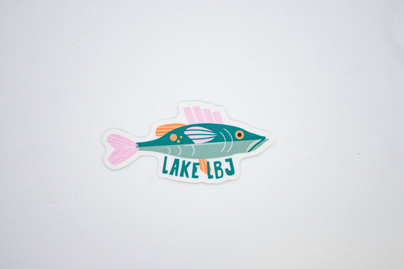 NW Stickers-Fish Lake LBJ