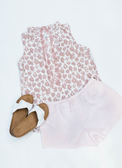 mp ferrah tank - blush leopard