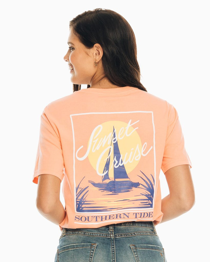 Southern Tide Sunset Cruise tee